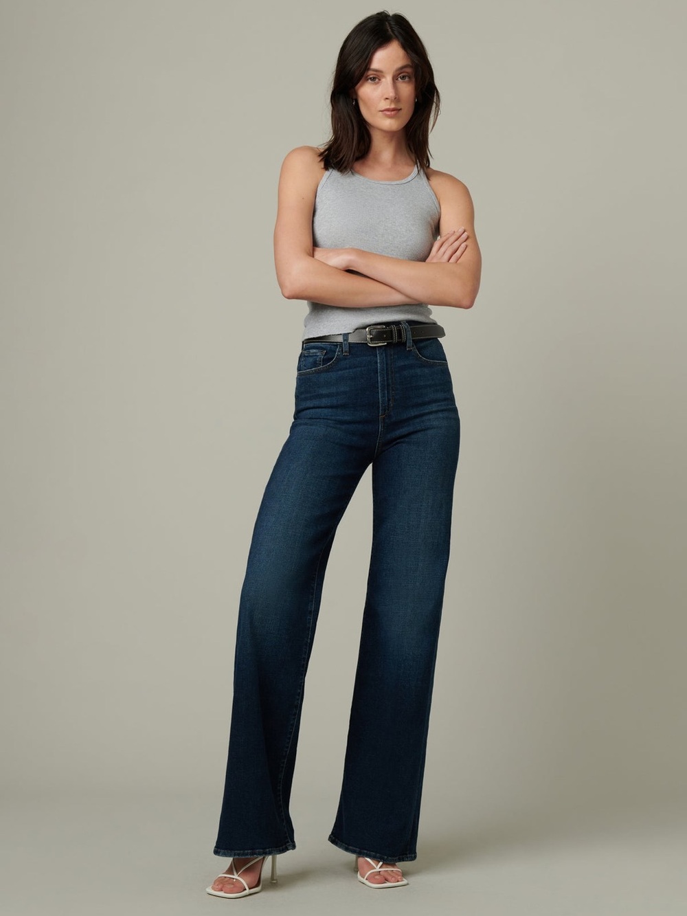 Joe’s Wide Leg Dri Dark blue jeans
